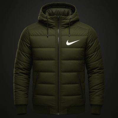 NK – Padded Hooded Puffer Jacket