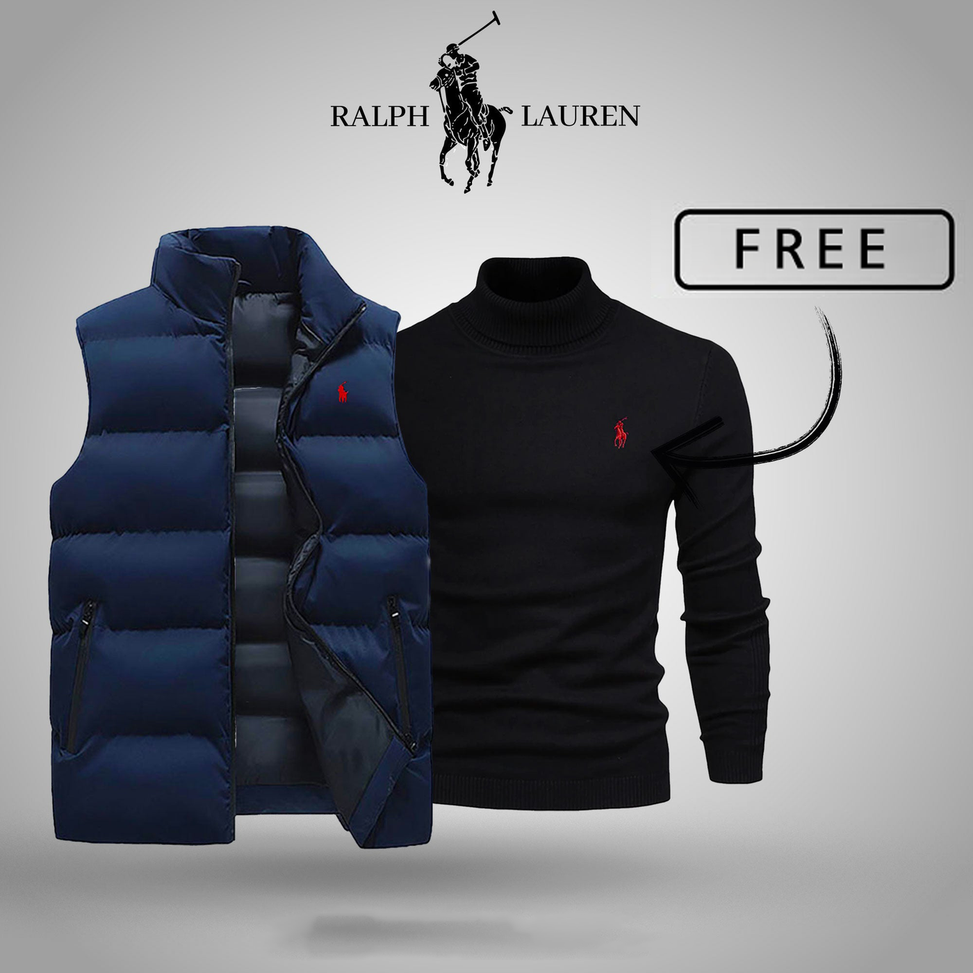 R&L Vest + Free Sweater